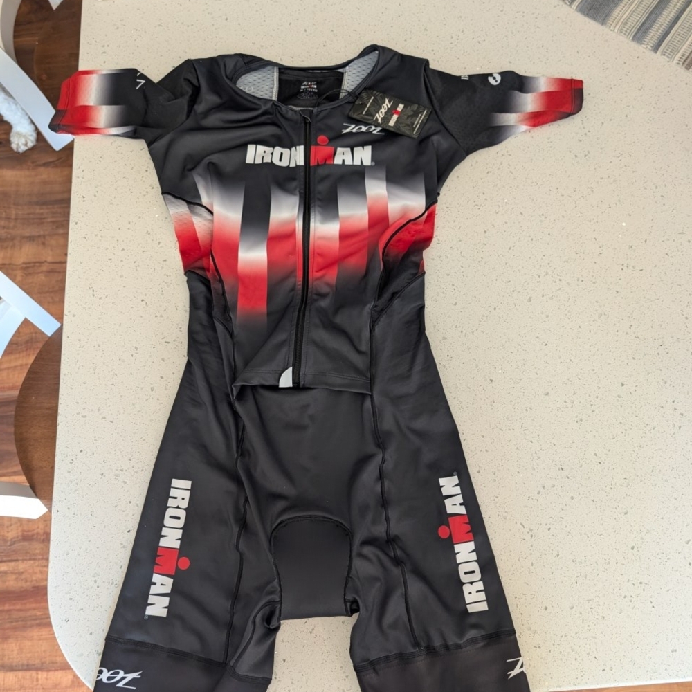 Zoot Black and Red Tri Suit